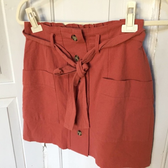 One Clothing Button Down Skirt - Picture 7 of 13